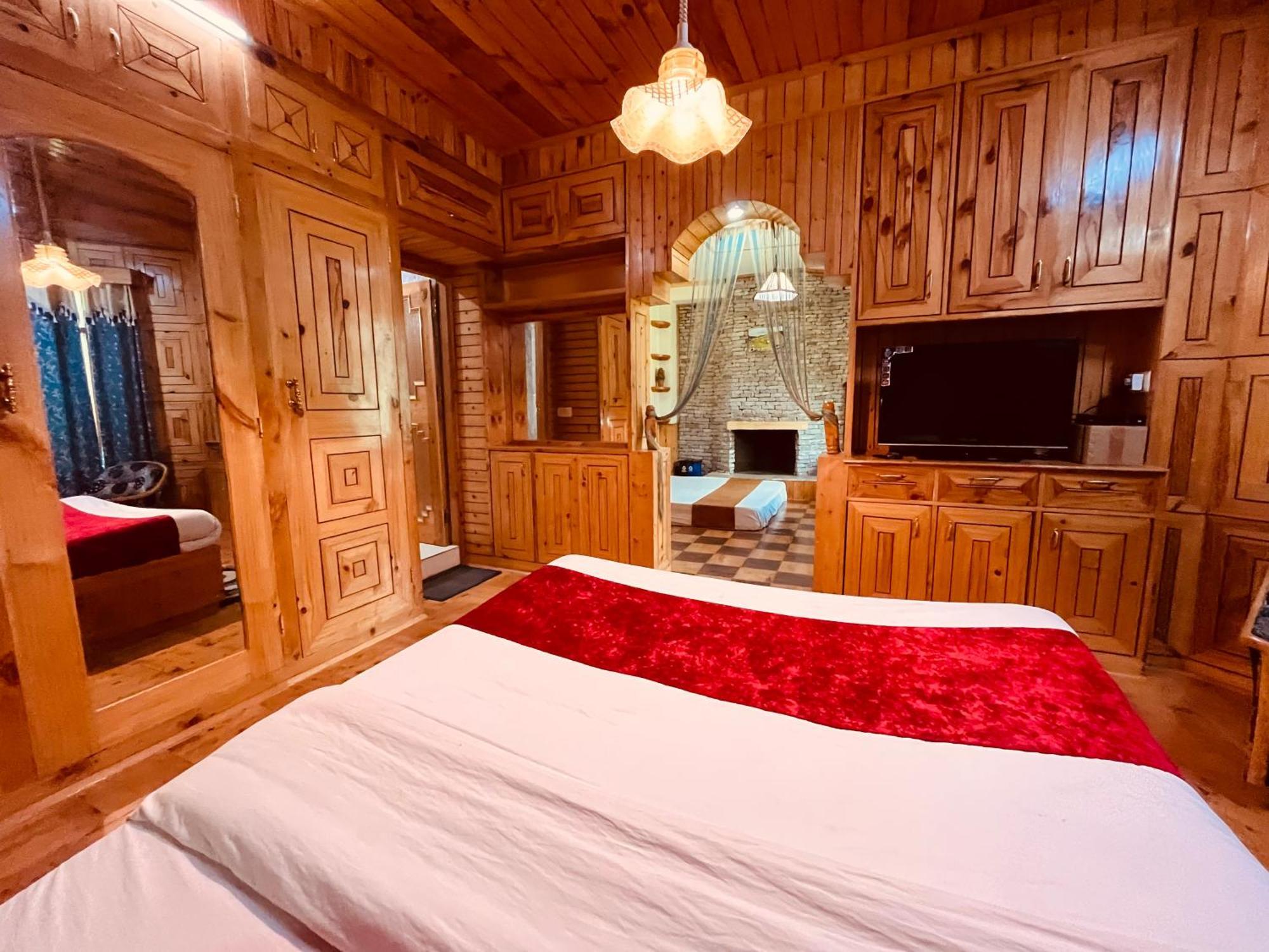 Woods Villa Cottage, Manali المظهر الخارجي الصورة