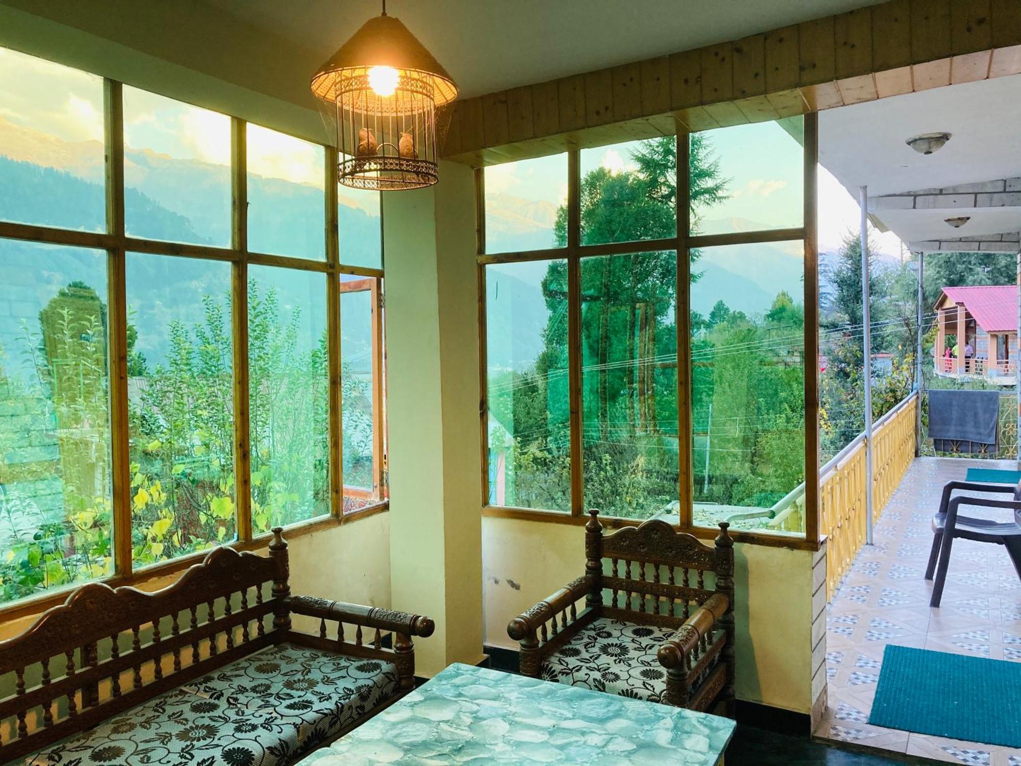 Woods Villa Cottage, Manali المظهر الخارجي الصورة
