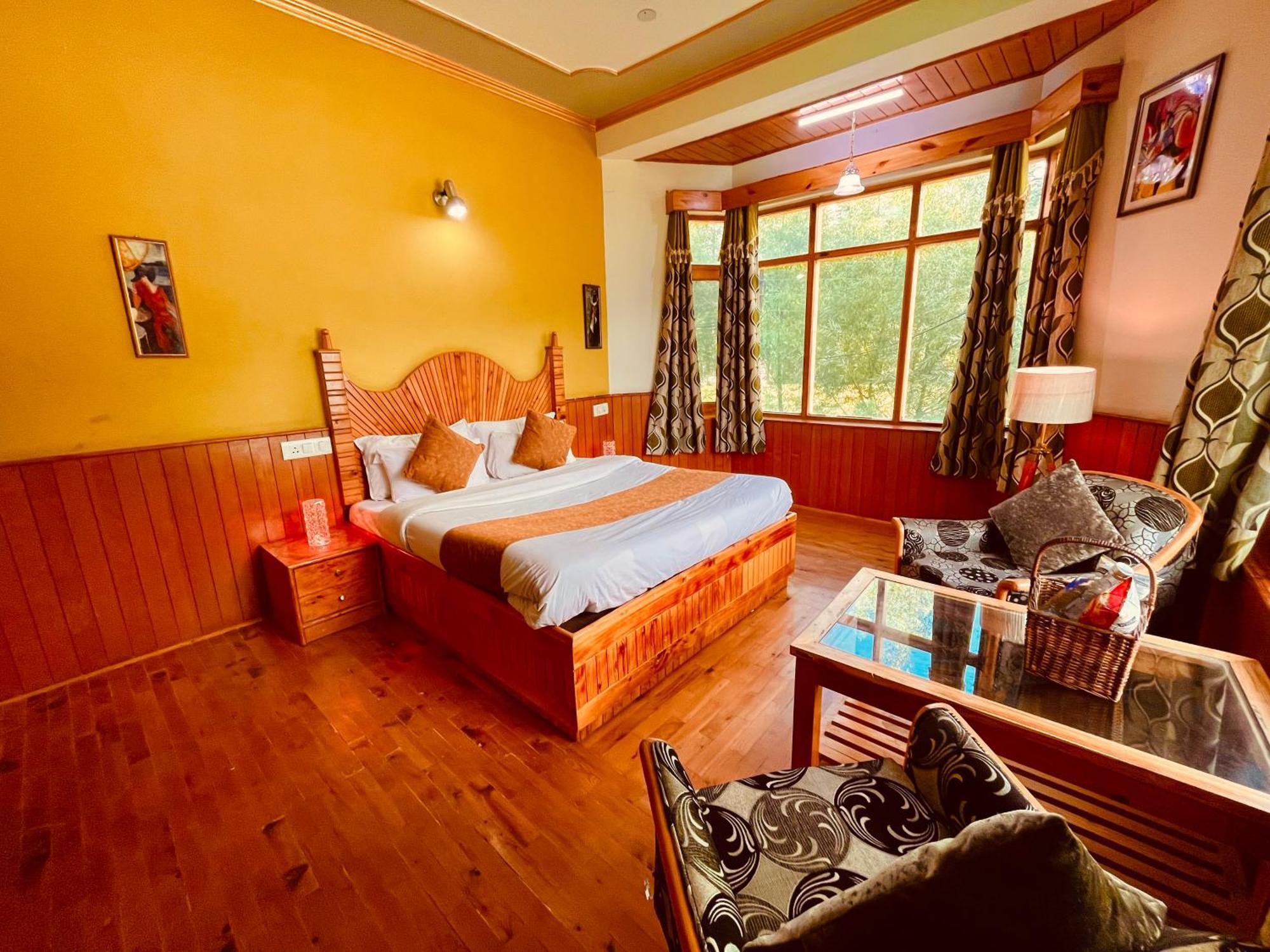 Woods Villa Cottage, Manali المظهر الخارجي الصورة