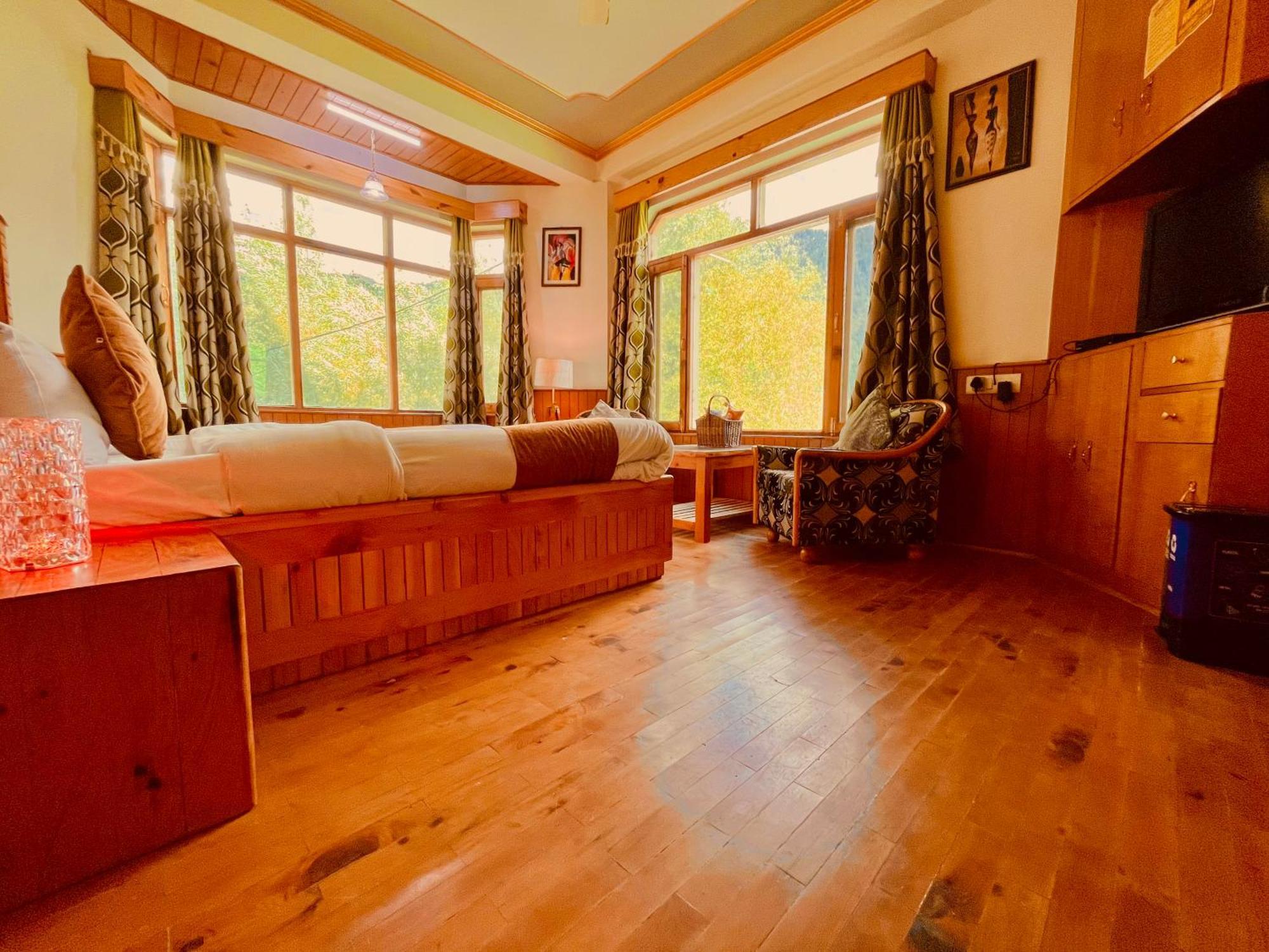 Woods Villa Cottage, Manali المظهر الخارجي الصورة